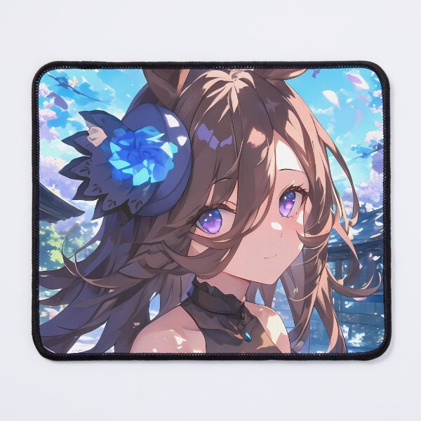Item preview, Rice Shower Uma Musume Blue Sakura Garden Gaze designed and sold by earlobejerk.