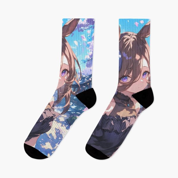 Item preview, Rice Shower Uma Musume Blue Sakura Garden Gaze designed and sold by earlobejerk.