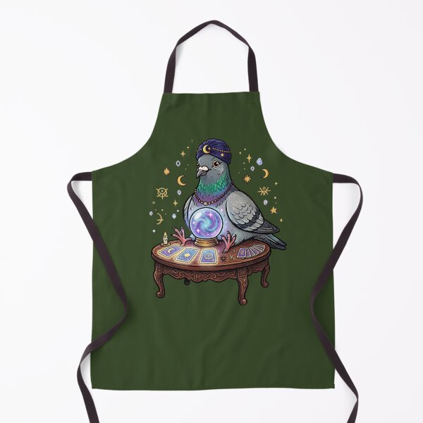 Item preview, Mystic Pigeon With Crystal Ball designed and sold by azule1.