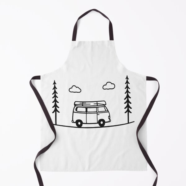 Item preview, Minimalist Camper Van Road Trip Adventure Line Art designed and sold by myforestfog.