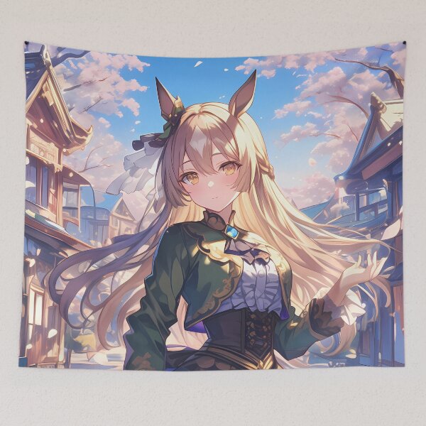 Item preview, Satono Diamond Uma Musume Sakura Town Elegant Fantasy designed and sold by earlobejerk.