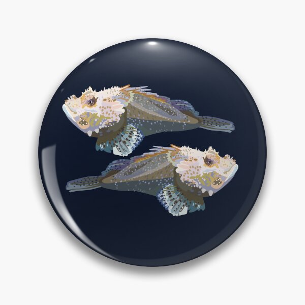 Item preview, Rockfish Design | Colourful Marine Reef Fish Ocean Wildlife designed and sold by PrettylittlepastelUk.