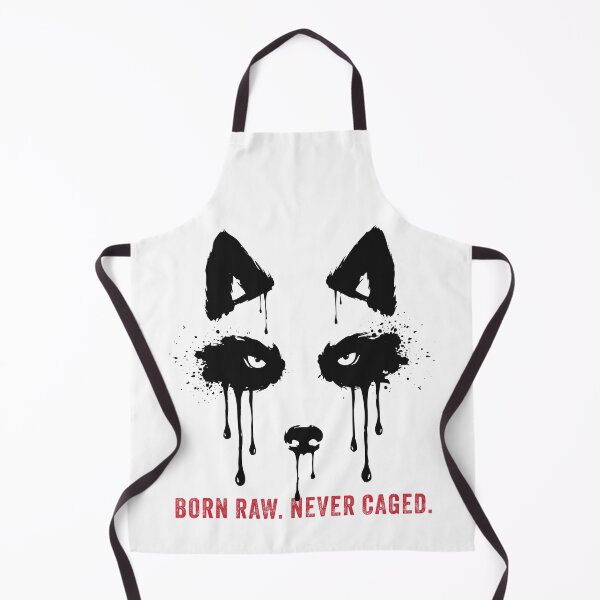 Item preview, Bleed Wild Wolf Ink Drip Dark Wildlife Art designed and sold by cabana.space.