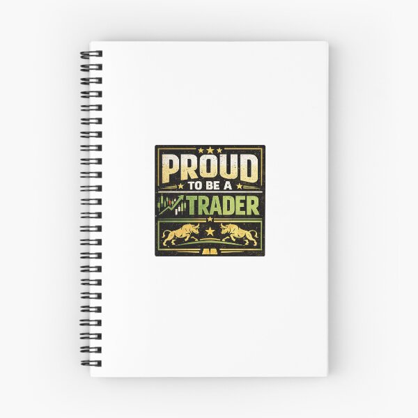 Item preview, Proud To Be A Trader Trading Quote designed and sold by The Theta Diaries.
