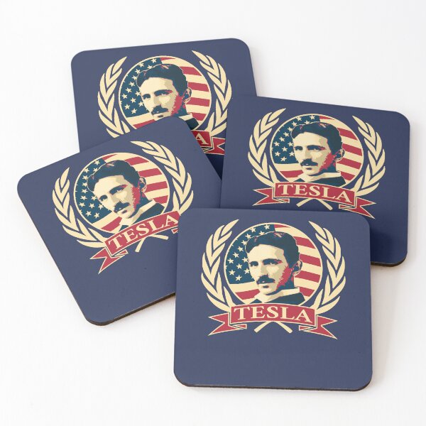 Item preview, Nikola Tesla Inventor American Flag Science Design designed and sold by marke770.