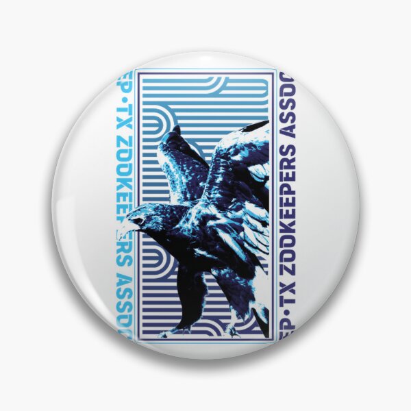 Item preview, Neon Eagle Threshold Poster designed and sold by Eptxzookeepers.