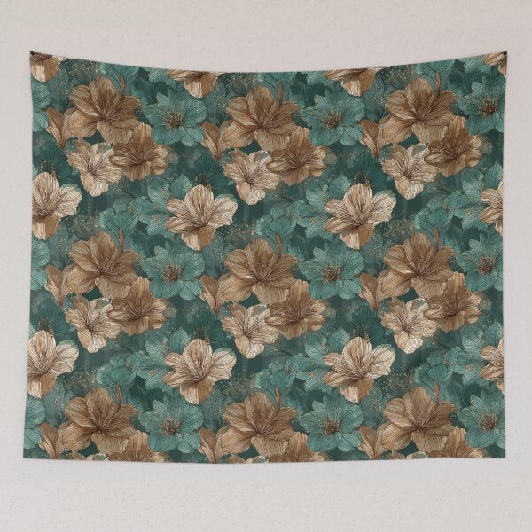 Item preview, Unique Amaryllis Floral - Tropical Flower Pattern   - Gifts For Boyfriend designed and sold by RoyalStarsPatts.