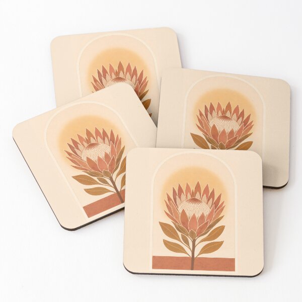 Item preview,  Protea Flower Print – Earthy Afro Boho Wall Art designed and sold by Martin's_Design.