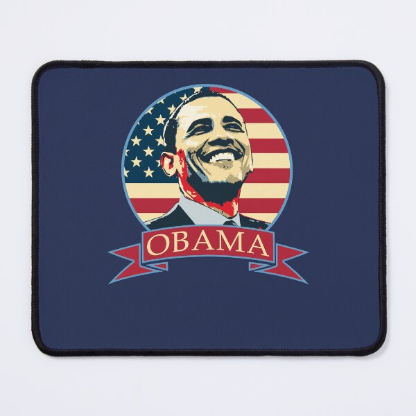 Item preview, Barack Obama Presidential Portrait American Flag designed and sold by marke770.