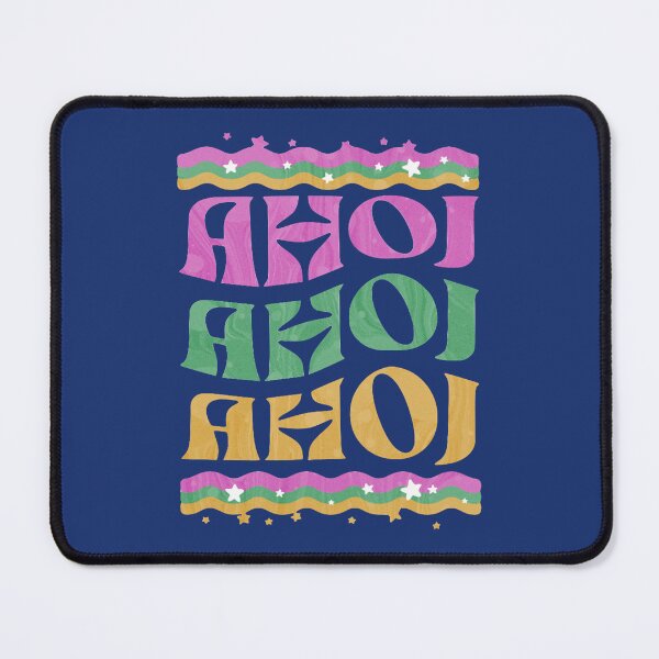 Item preview, Ahoj Czech hello cute retro style designed and sold by glowvim.