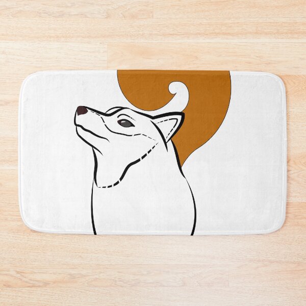 Item preview, Shiba Inu Sumi-e (Japanese ink painting) "MIKAN" designed and sold by ShibaCruise-On.