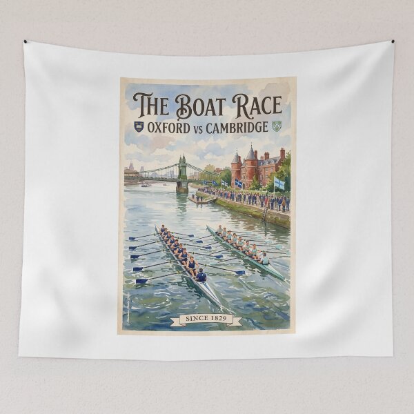 Item preview, Boat Race Oxford vs Cambridge designed and sold by Theodor Decker.