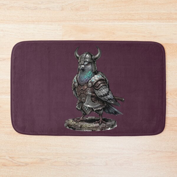 Item preview, Viking Pigeon Warrior With Battle Axe designed and sold by azule1.