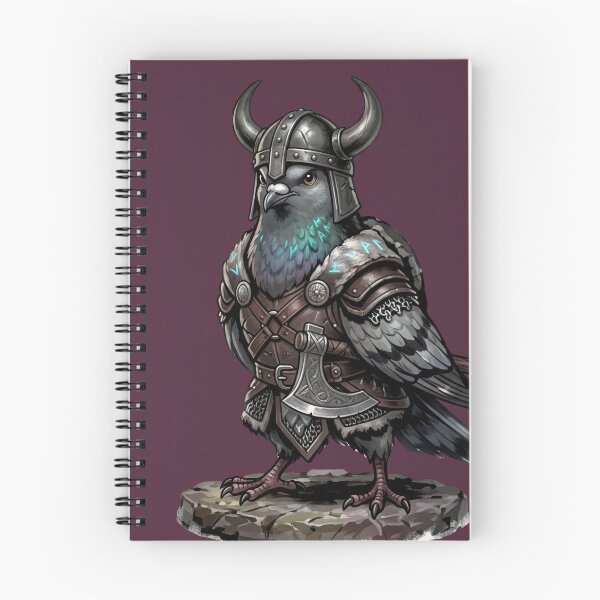 Item preview, Viking Pigeon Warrior With Battle Axe designed and sold by azule1.