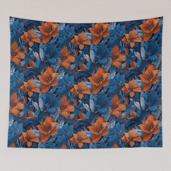 Item preview, Artistic Amaryllis Floral  - Retro Flower Floral   - Gifts For Coworkers designed and sold by RoyalStarsPatts.