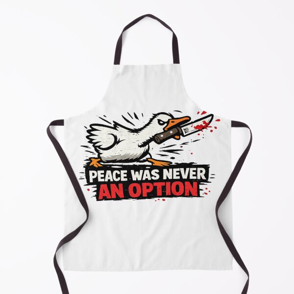 Item preview, Peace Was Never An Option Goose designed and sold by GIFT4S.