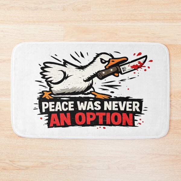 Item preview, Peace Was Never An Option Goose designed and sold by GIFT4S.