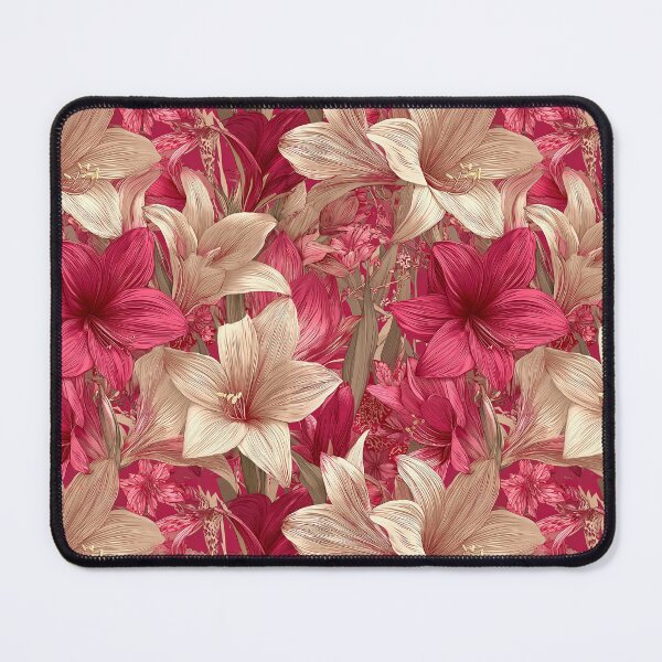 Item preview, Charming Amaryllis Floral - Hawaiian Flower Pattern   - Gifts For Dad designed and sold by RoyalStarsPatts.