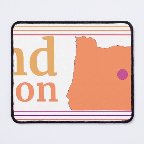Item preview, Bend Oregon City Marked On State Map designed and sold by TheIconSmith.