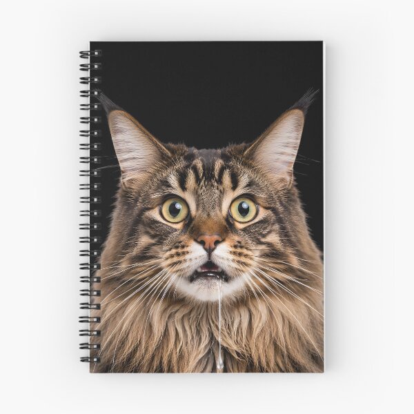 Item preview, Drooling Maine Coon Cat Meme Face designed and sold by teeperfect.