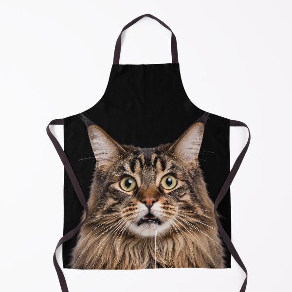 Item preview, Drooling Maine Coon Cat Meme Face designed and sold by teeperfect.