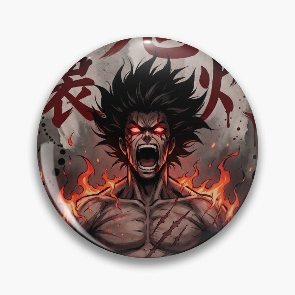 Item preview, Born In Fire Anime Demon - Gritty Vintage Manga designed and sold by MCHDesignST.