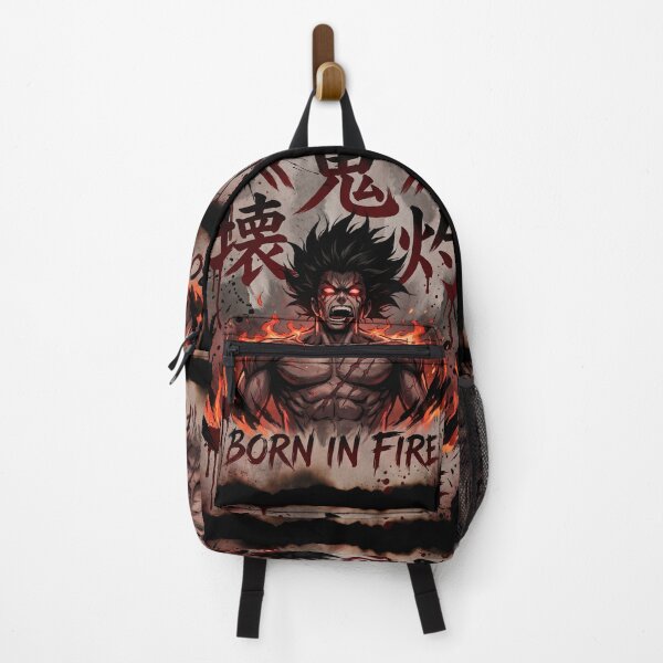 Item preview, Born In Fire Anime Demon - Gritty Vintage Manga designed and sold by MCHDesignST.