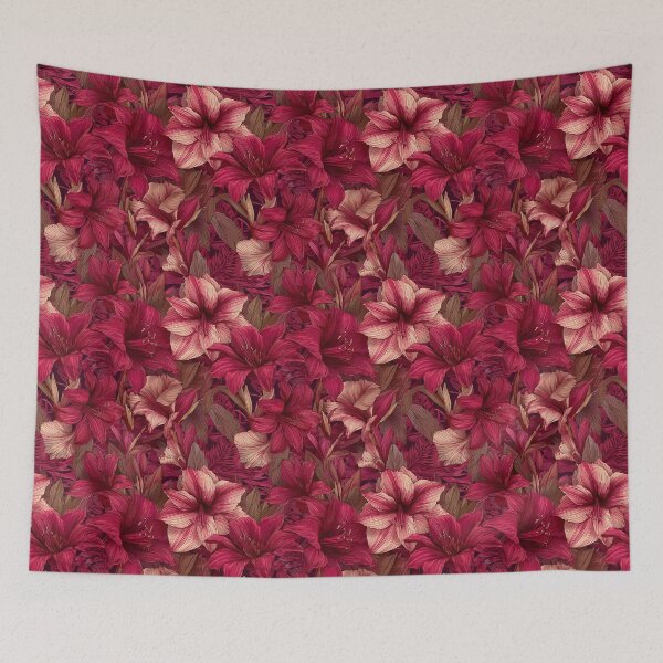 Item preview, Classic Amaryllis Flower  - Birth Flower Pattern   - Gifts For Father designed and sold by RoyalStarsPatts.