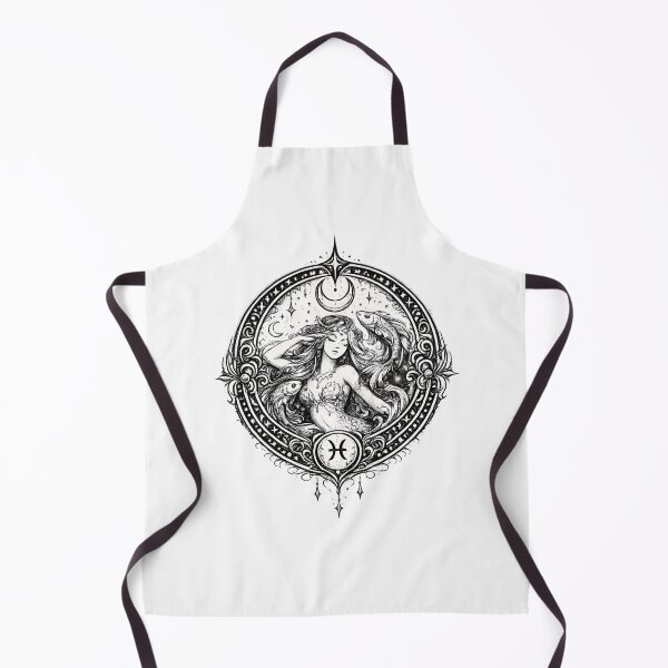 Item preview, Daily horoscopes, "Pisces" Zodiac Art Nouveau  designed and sold by MusesWhispers.