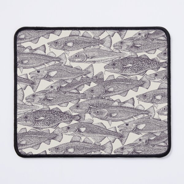 Item preview, Atlantic cod mulberry strong white designed and sold by scrummy.