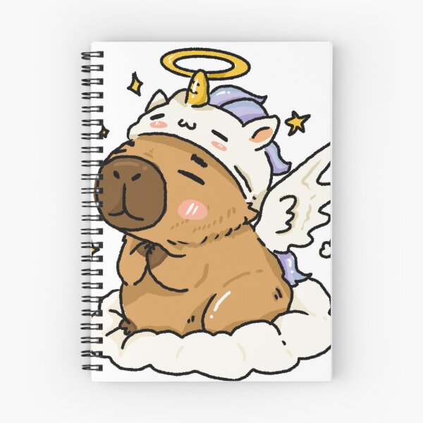 Item preview, Too Pure for This World – Angel Pegasus Capybara designed and sold by chupichapa.