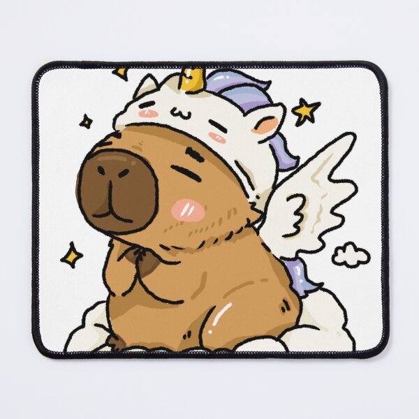 Item preview, Too Pure for This World – Angel Pegasus Capybara designed and sold by chupichapa.