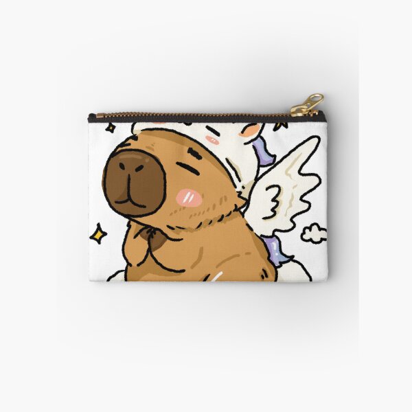 Item preview, Too Pure for This World – Angel Pegasus Capybara designed and sold by chupichapa.