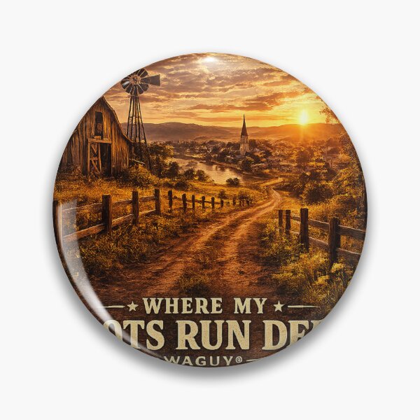 Item preview, Where My Roots Run Deep | Small Town Roots Rural Heritage designed and sold by WAGUY.