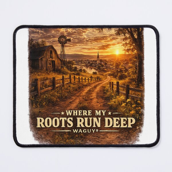 Item preview, Where My Roots Run Deep | Small Town Roots Rural Heritage designed and sold by WAGUY.