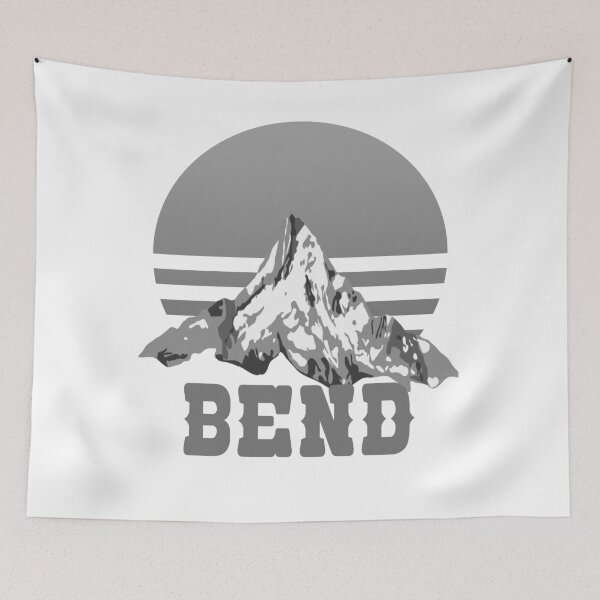 Item preview, Vintage Bend Oregon Retro Distressed Mountains Gift designed and sold by YuliyaR.