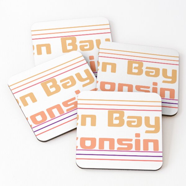 Item preview, Green Bay Wisconsin City Marked On State Map designed and sold by TheIconSmith.