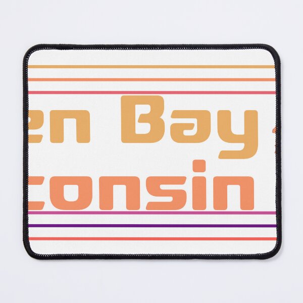 Item preview, Green Bay Wisconsin City Marked On State Map designed and sold by TheIconSmith.