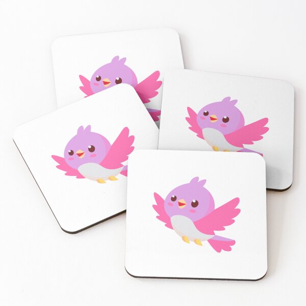 Item preview, Cute Pastel Flying Bird Sticker Transparent Background designed and sold by NadDot.