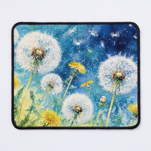 Item preview,  Watercolor Dandelion Dreams Geometric Floral Meadow designed and sold by A-C-G.