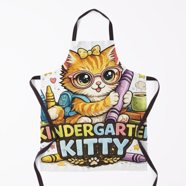 Item preview, Kindergarten Kitty Cute Back To School Cat Design designed and sold by mansourhamid.