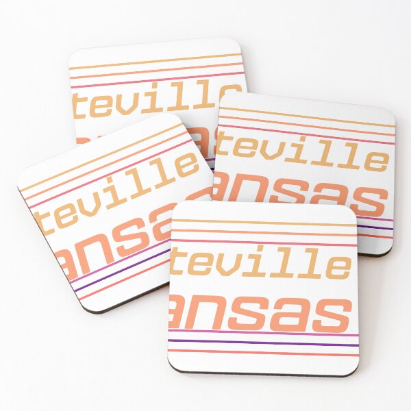 Item preview, Fayetteville Arkansas City Marked On State Map designed and sold by TheIconSmith.
