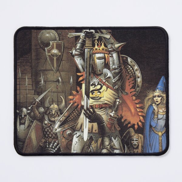 Item preview, Retro Sword and Sorcery Knight Dark Fantasy Art designed and sold by JeremieSanz.
