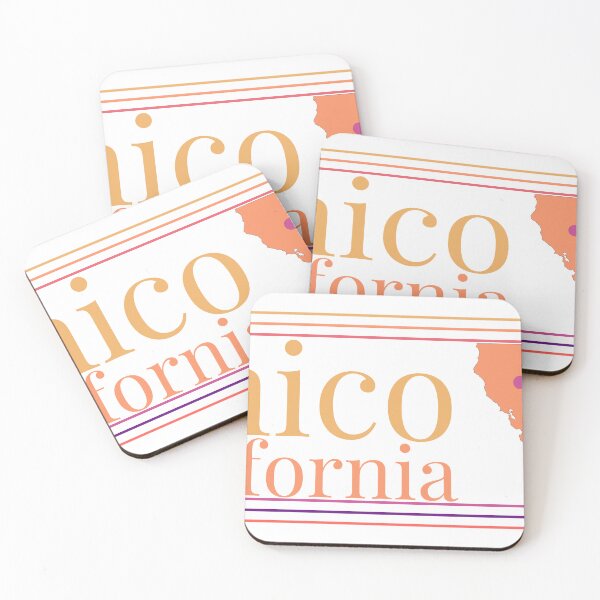 Item preview, Chico California City Marked On State Map designed and sold by TheIconSmith.