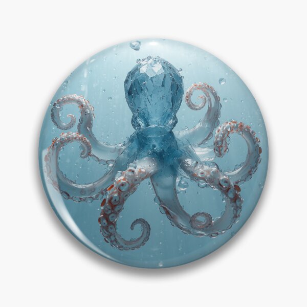Item preview, WATER OCTOPUS 3 designed and sold by mama-creative.