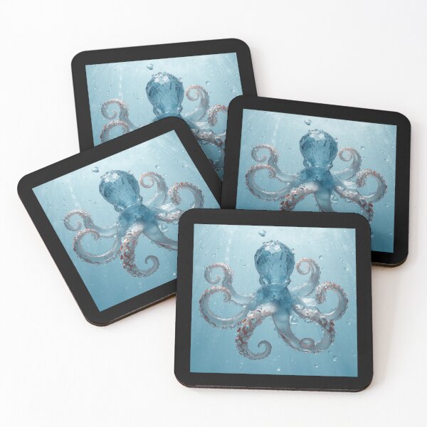 Item preview, WATER OCTOPUS 3 designed and sold by mama-creative.