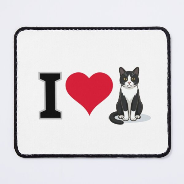 Item preview, Tuxedo (black and white) cat designed and sold by Mourest.