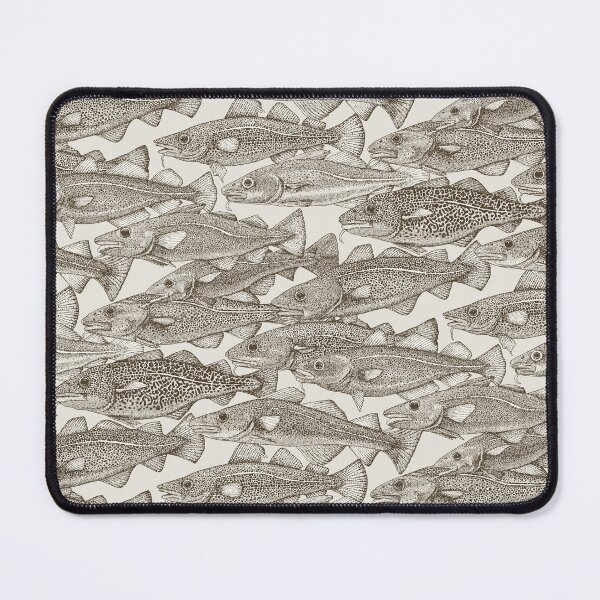 Item preview, Atlantic cod tea brown strong white designed and sold by scrummy.