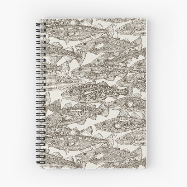 Item preview, Atlantic cod tea brown strong white designed and sold by scrummy.