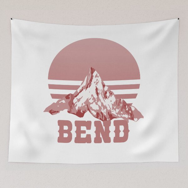 Item preview, Vintage Bend Oregon Retro Distressed Mountains Gift designed and sold by YuliyaR.